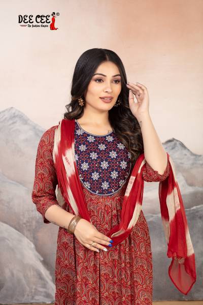 ADEEVA BY DEECEE DESIGNER RAYON GHERA SALWAR SUIT WHOLESALER IN INDIA